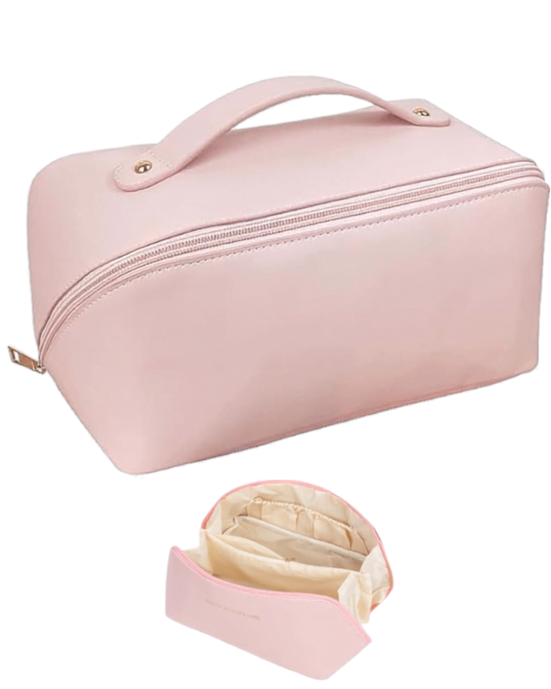 Large Capacity Travel Makeup Organizer Pouch – Cosmetic Storage Bag